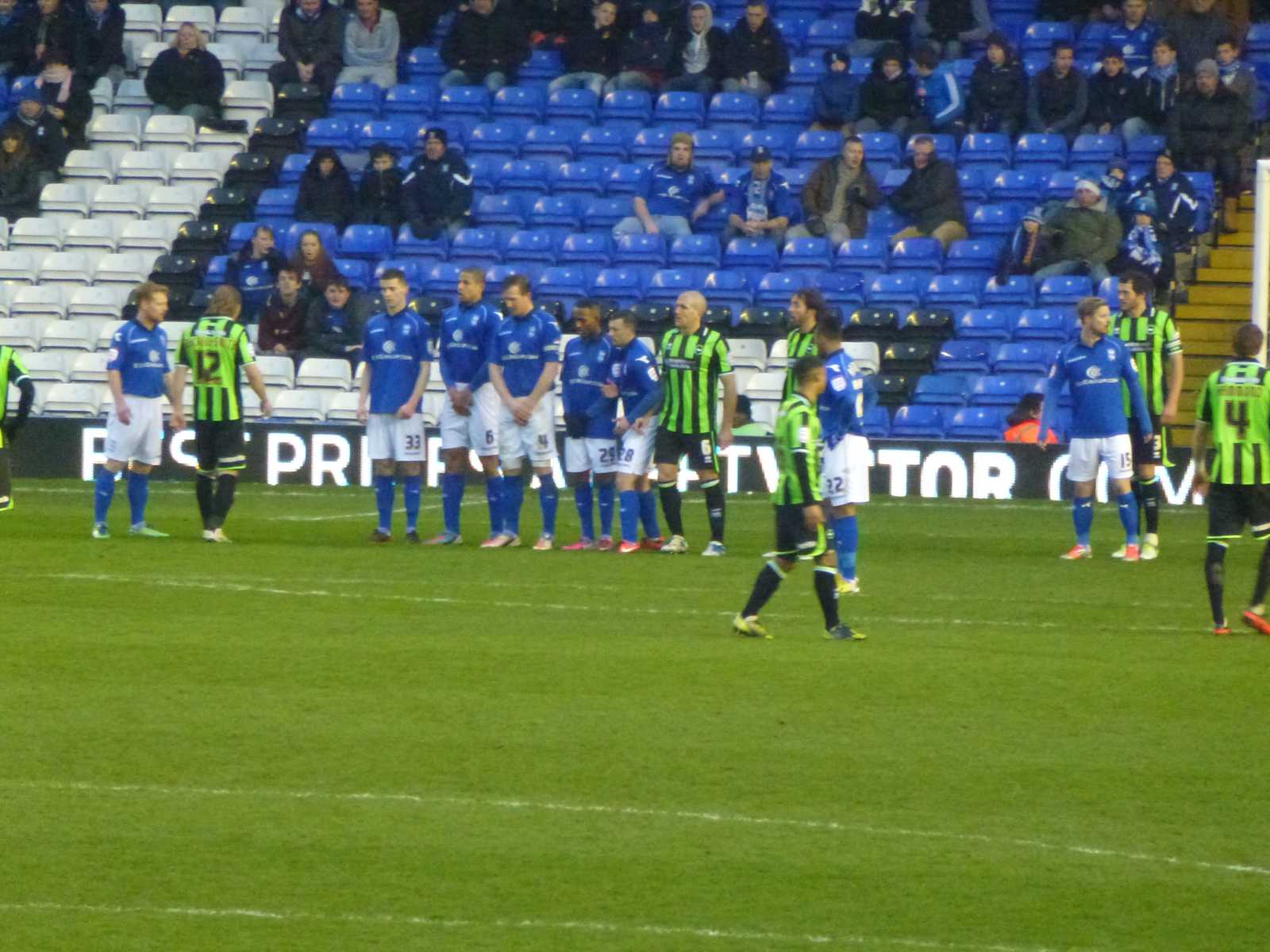 Birmingham City Game 19 January 2013