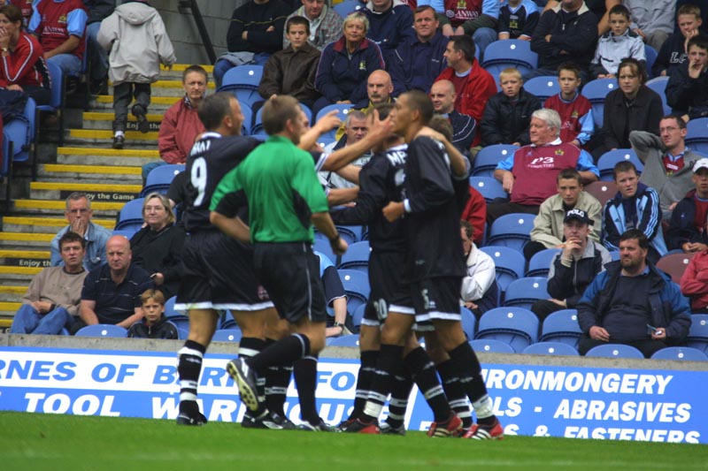  Burnley Game 10 August 2002