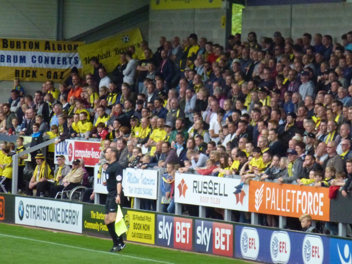 Burton Albion Game 17 September 2016 Football League Championship image 040