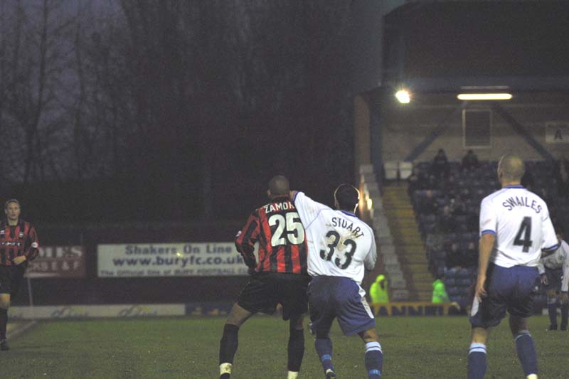  Bury Game 01 December 2001