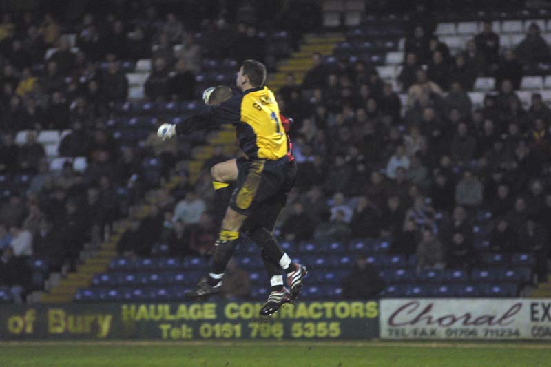  Bury Game 01 December 2001