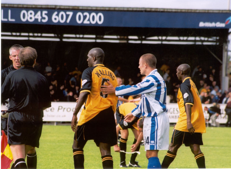 Lee Steele, Cambridge Game 11 August 2001