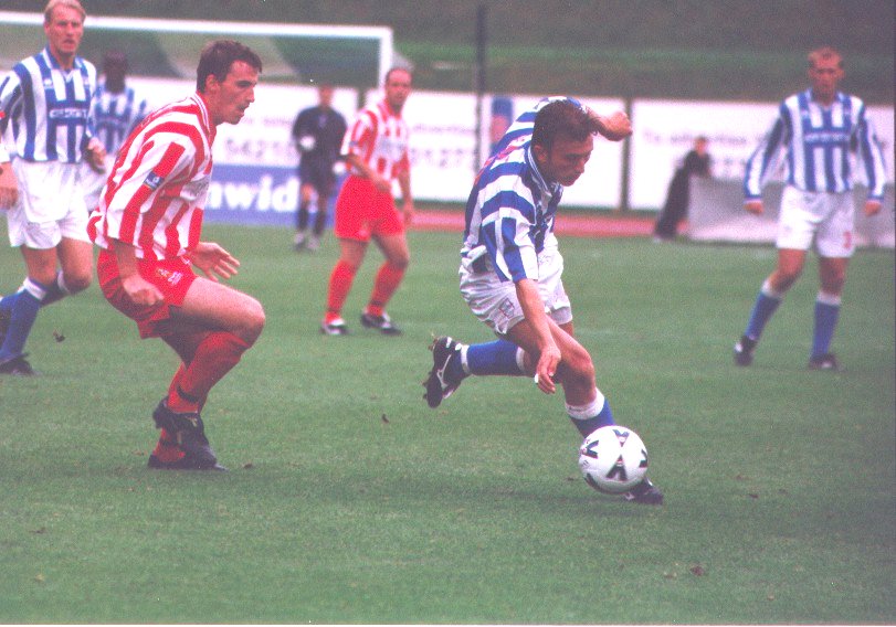 Gary Hart, Cheltenham Town game 25 September 1999