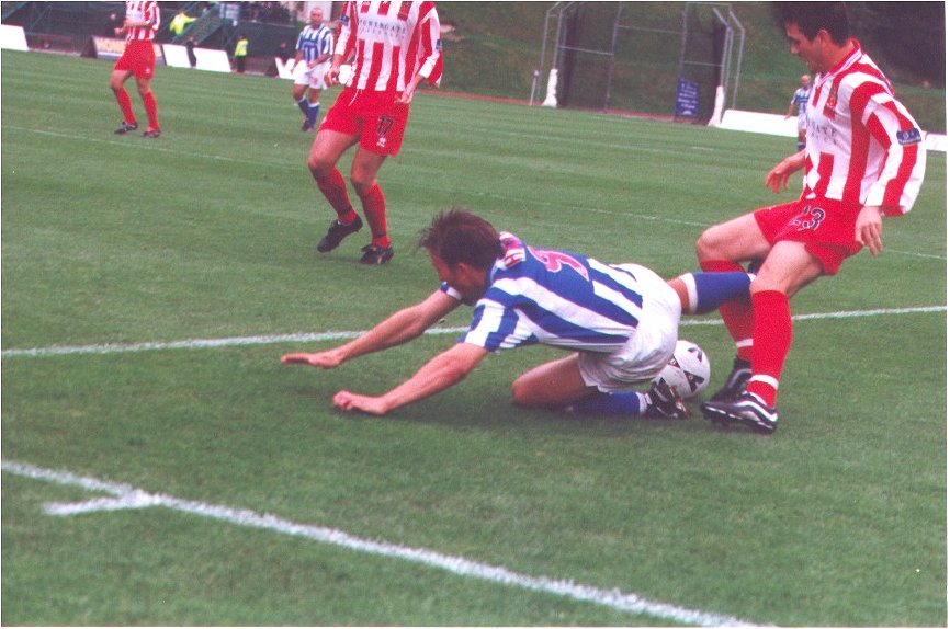 Gary Hart, Cheltenham Town game 25 September 1999