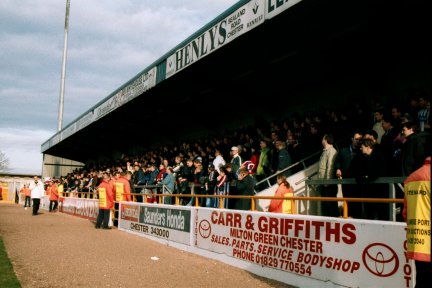 Crowd, Chester city game 26 February 2000