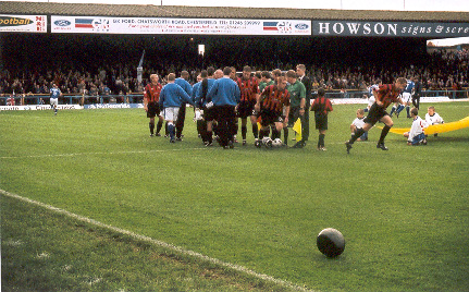 Greetings, Chesterfield 21 October 2000