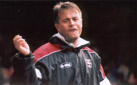 Micky Shows his feelings on the matter, Chesterfield 21 October 2000