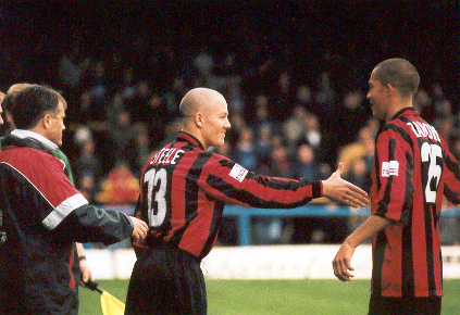 Steel replaces Zamora, Chesterfield 21 October 2000