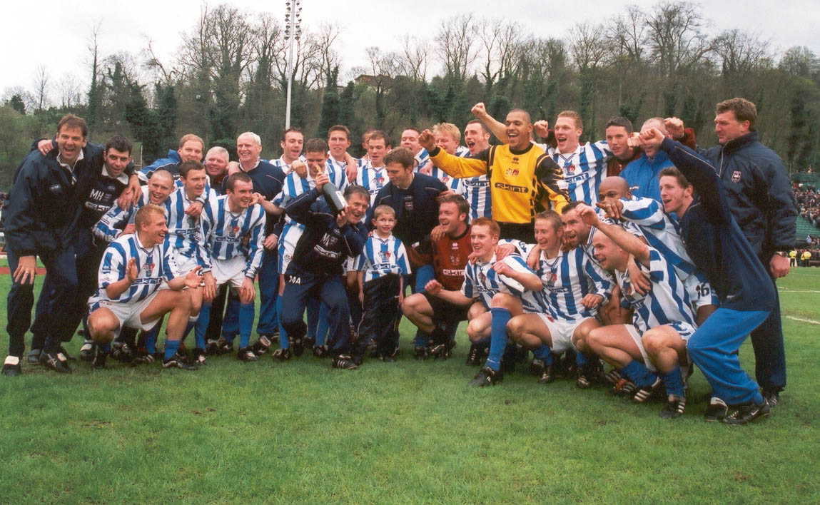 The team, Darlington game 16 April 2001