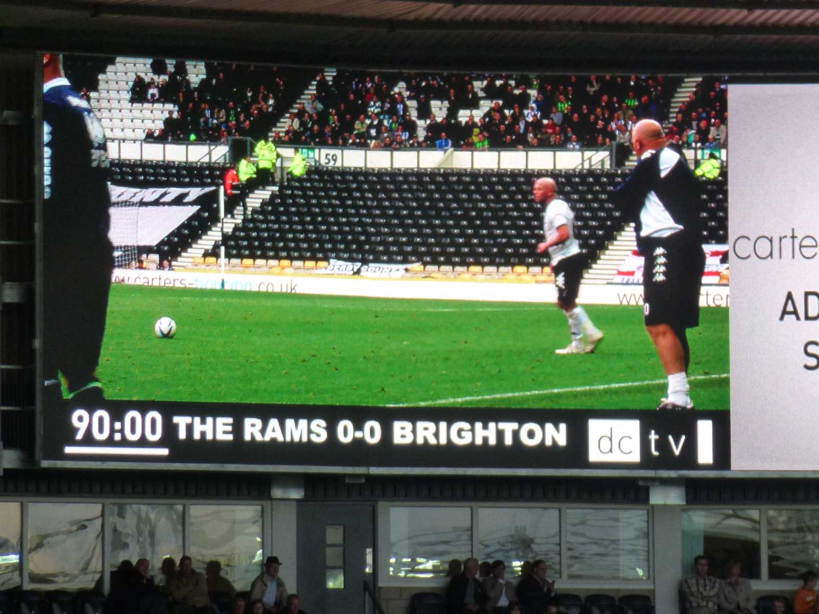 Derby County Game 06 October 2012