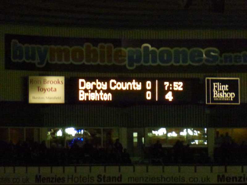 Derby County Game 29 November 2011