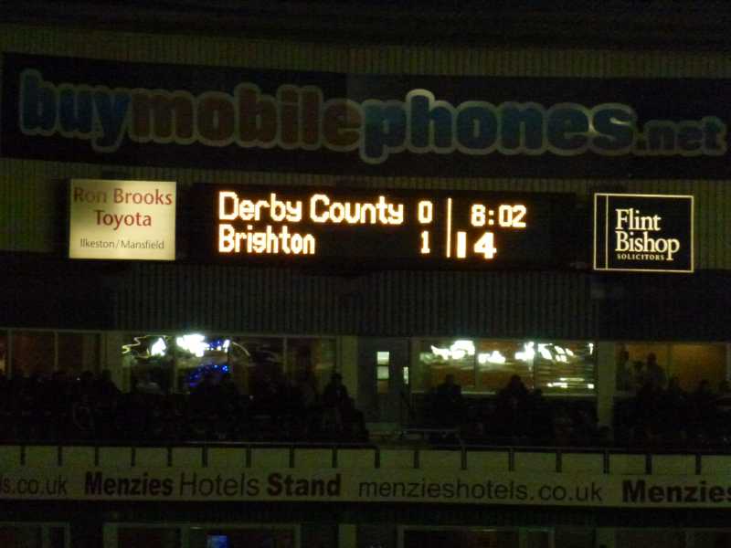 Derby County Game 29 November 2011