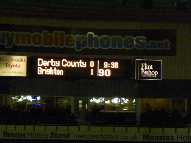 Derby County Game 29 November 2011