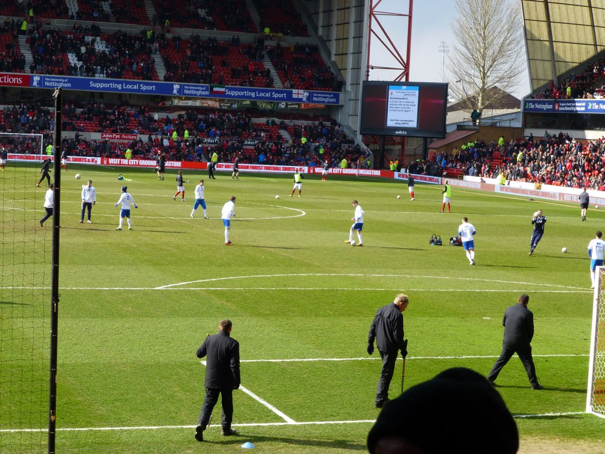 Nottingham Forest Game 30 March 2013