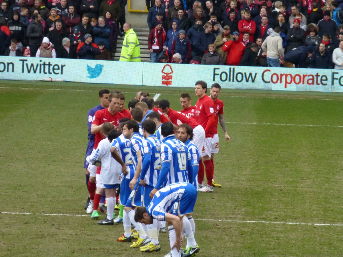 Nottingham Forest Game 30 March 2013