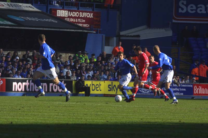 Ipswich Town Game 22 March 2003