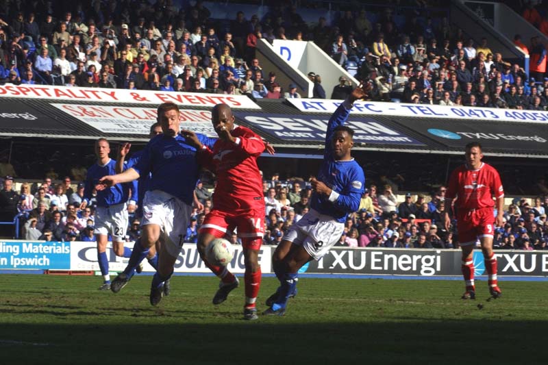 Ipswich Town Game 22 March 2003