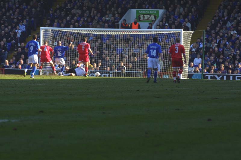 Ipswich Town Game 22 March 2003