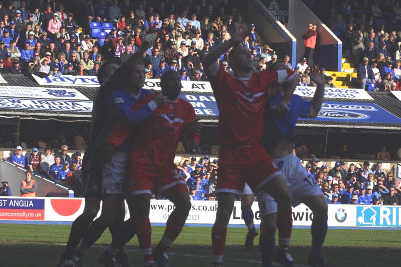 Ipswich Town Game 22 March 2003