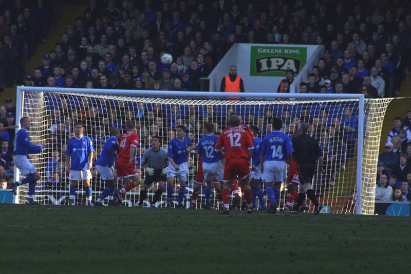 Ipswich Town Game 22 March 2003