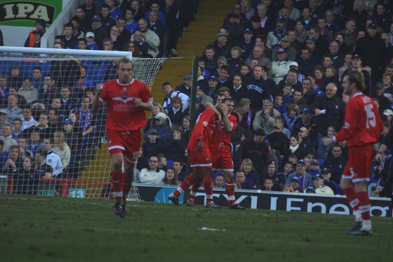 Ipswich Town Game 22 March 2003