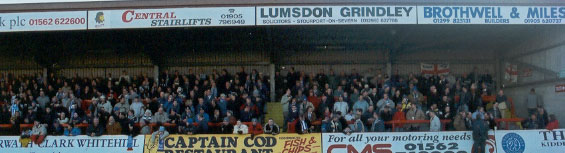 Crowd, Kidderminster game 13 January 2001