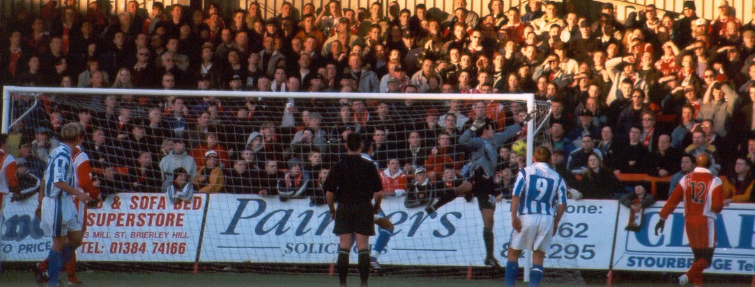 In it goes own Goal, Kidderminster game 13 January 2001