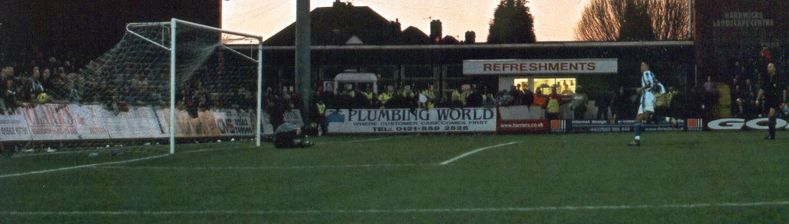 Zamora Penalty, Kidderminster game 13 January 2001