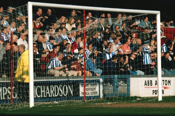 On the attack Goal, Lincoln city game 18 March 2000
