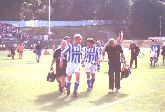 The Boys are Back in Town, ??, Mansfield Game 07 August 1999