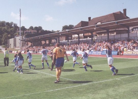 The Boys are Back in Town, Taking to the pitch Mansfield Game 07 August 1999