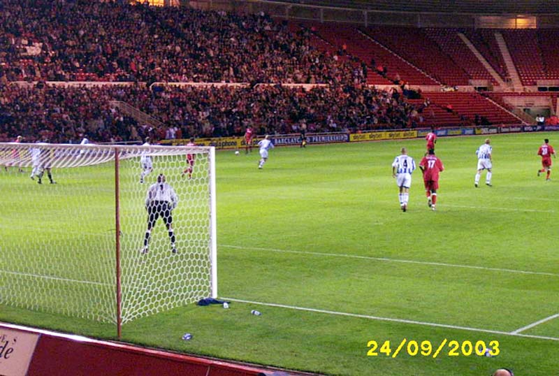  Middlesbrough Game 24 September 2003