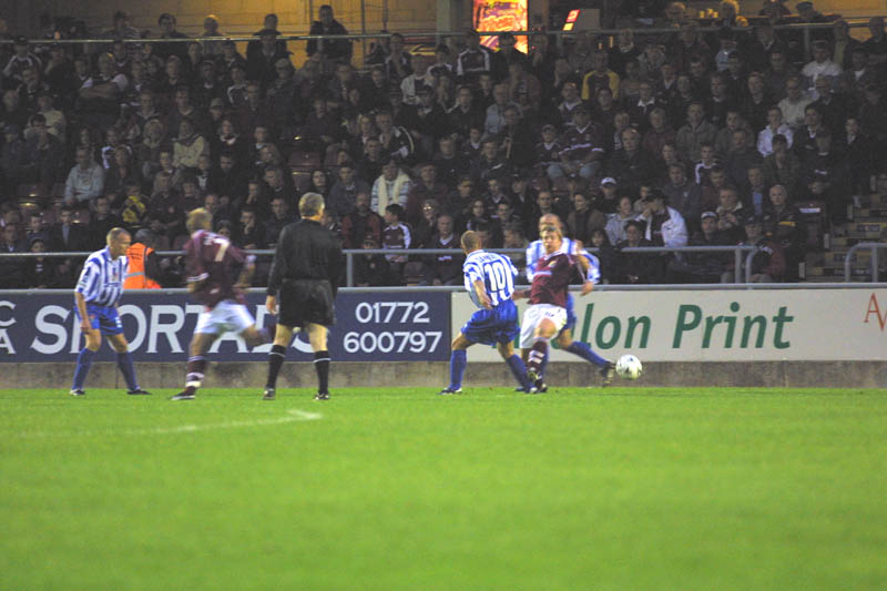 Northampton Game 31 August 2001