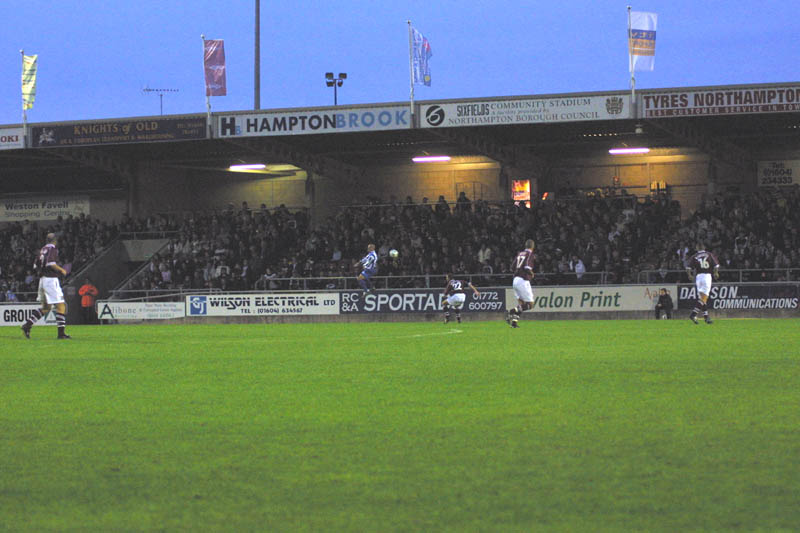 Northampton Game 31 August 2001