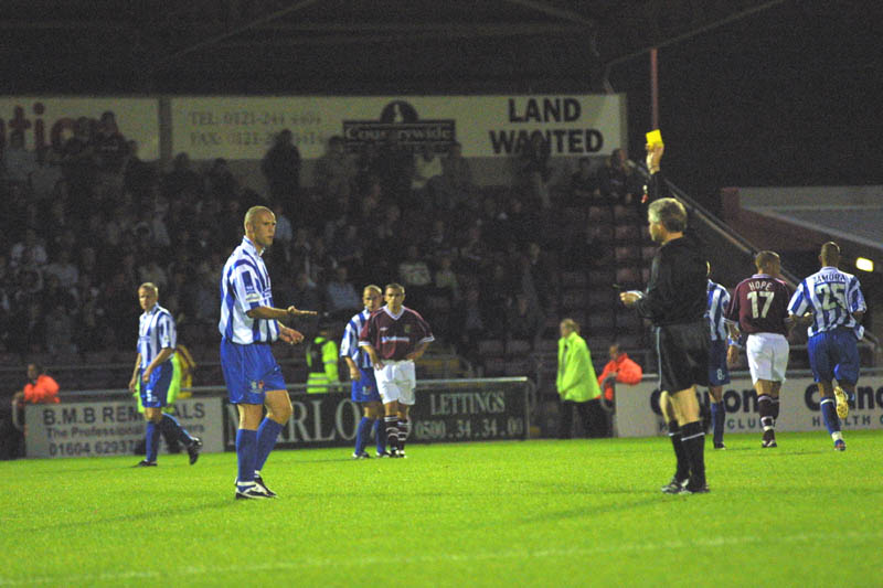 Northampton Game 31 August 2001