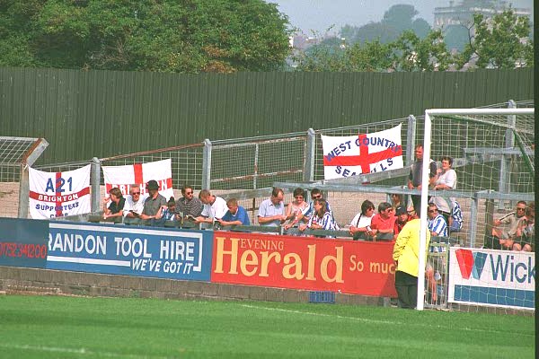 Crowd, Plymouth Argyle game 05 September 1999