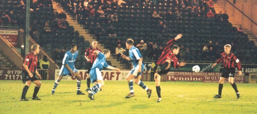 The one that got away Rochdale game 03 April 2001