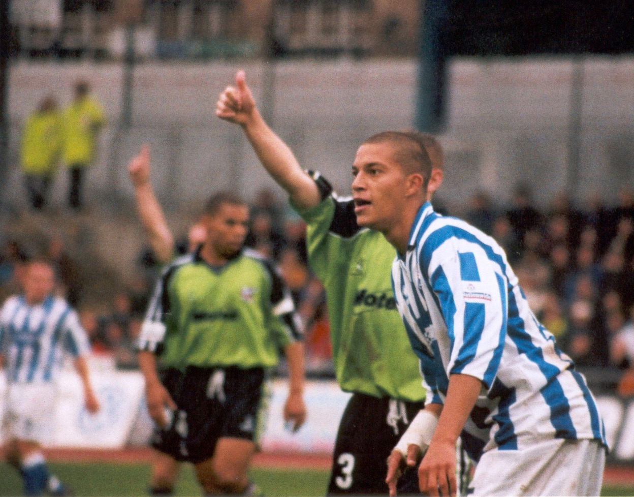 Zamora does not believe the goal did not count, Scunthorpe 14 October 2000