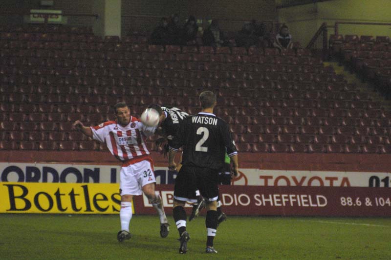 Sheffield United Game 18 March 2003