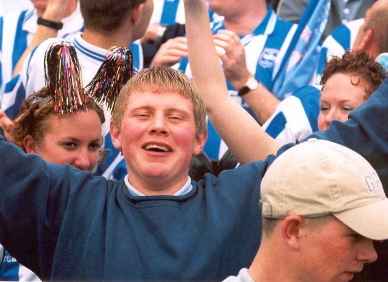 ? Crowd member if you can name them email me, Shrewsbury game 05 may 2001