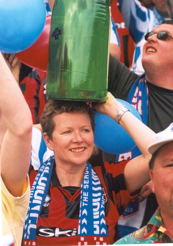 ? Crowd member if you can name them email me, Shrewsbury game 05 may 2001