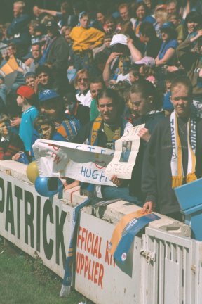 Home crowd, Shrewsbury Town game 29 April 2000