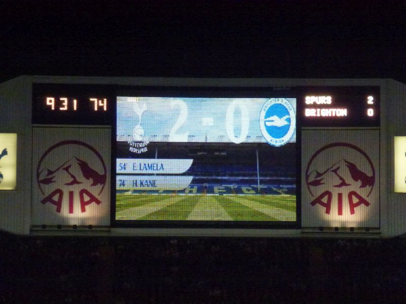 Image 041 Tottenham Hotspurs Capital One Cup 4th Rd Game 29 October 2014