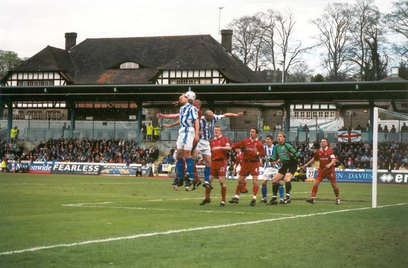 Swindon Town Game 13 April 2002