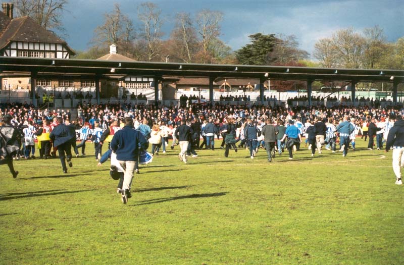 Swindon Town Game 13 April 2002