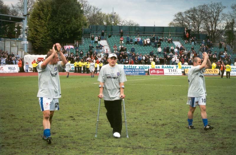 Swindon Town Game 13 April 2002