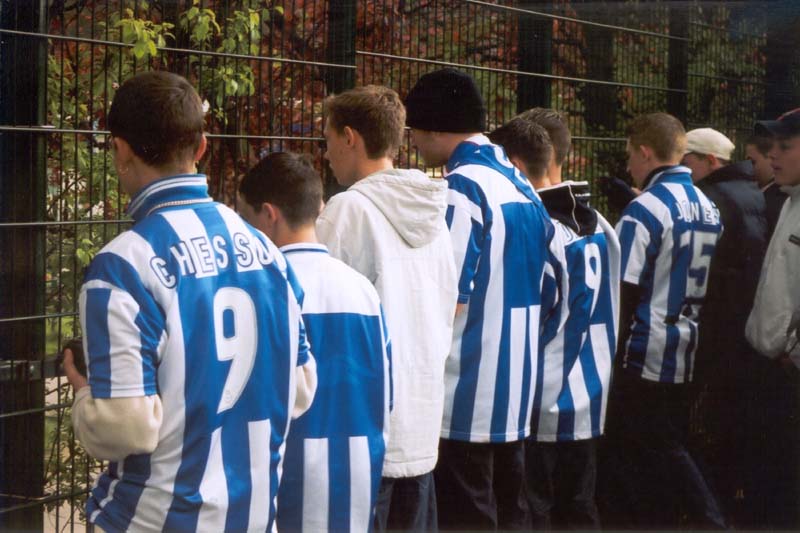 Swindon Town Game 13 April 2002