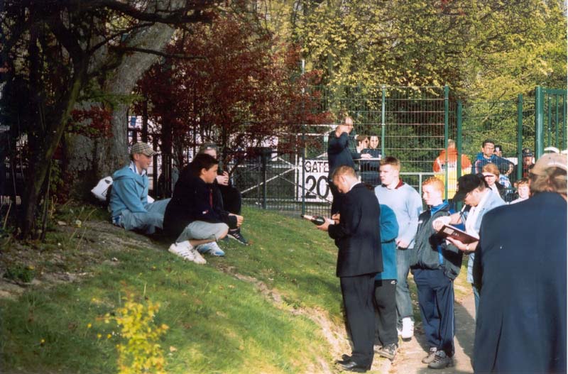 Swindon Town Game 13 April 2002