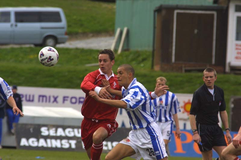 Swindon Town Game 13 April 2002