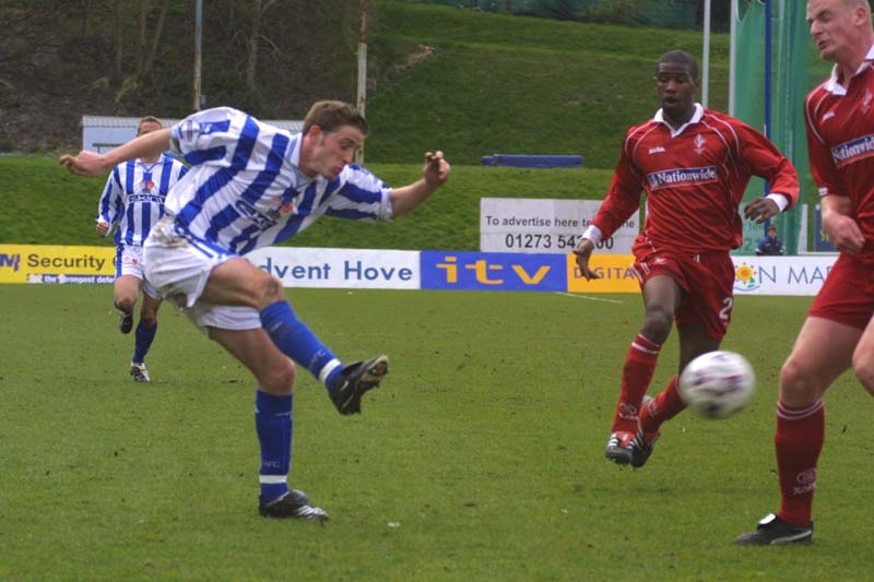 Swindon Town Game 13 April 2002